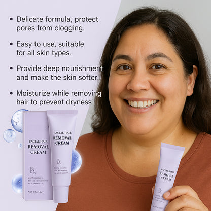 SilkSkin™ Facial Hair Removal Cream